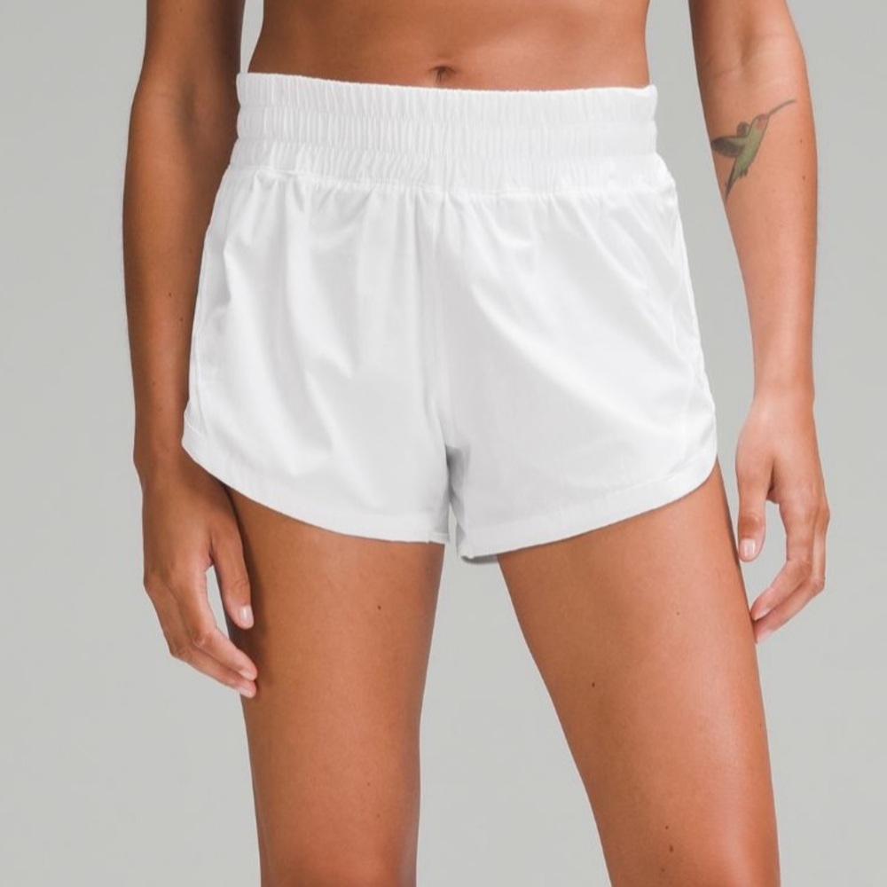 Lululemon Track That High Rise Lined Short 3"